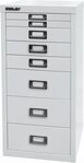 Bisley Aktenschrank Schubladenschrank 8 Sch&uuml;be HxBxT 590x278x380mm...