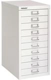 Bisley Beistellschrank MultiDrawer Schrank aus Stahl, 10 Schubladen, ohne...