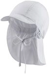 Sterntaler&reg; Schirmm&uuml;tze UV-Schutz 50+ Schirmm&uuml;tze mit Nackenschutz uni (1-St)