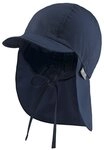Sterntaler&reg; Schirmm&uuml;tze UV-Schutz 50+ Schirmm&uuml;tze mit Nackenschutz uni (1-St)
