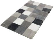 Kleine Wolke Badematte Kleine Wolke Badteppich CARO LBH 120x70x2.50 cm grau Badematte