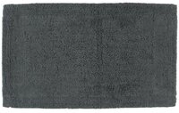 Caw&ouml; Badematte Wende-Badteppich Luxus Uni Anthrazit (70x120cm)