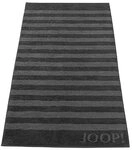 JOOP! Saunatuch Classic Stripe, (1-St), Badetuch aus saugstarkem Frottee 80 cm x 200