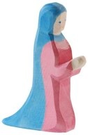 Ostheimer Krippenfigur Maria II Holzfigur Spielfigur (Set, 1 St., 1), Made in Germany