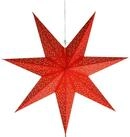 STAR TRADING LED Stern Papierstern Leuchtstern Faltstern 7-zackig h&auml;ngend 54cm...