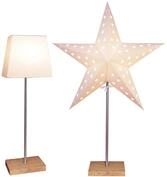 STAR TRADING LED Stern Tischlampe Leo von Star Trading, 3D Papierstern