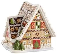 Villeroy & Boch Dekofigur Christmas Toys Lebkuchenhaus mit Spieluhr (1 St)