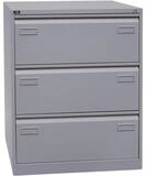 Bisley Light H&auml;ngeregisterschrank Light aus Stahl, ohne Sockel, A4