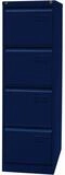 Bisley H&auml;ngeregisterschrank H&auml;ngeregistraturschrank Light 4 Sch&uuml;be 1-bahnig