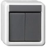 GIRA Elektroauto-Ladestation Gira KNX Taster BA 2fach 516230