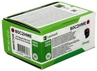 Lexmark Tonerpatrone Lexmark 802HME Magenta Tonerpatrone, (Tonerpatrone, Original