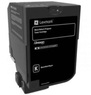 Lexmark Tonerpatrone 74C20K0 Toner schwarz