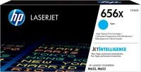 HP Tonerpatrone HP original Toner 656X, Farben: B/C/M/Y blau
