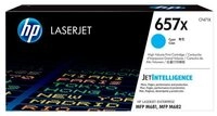 HP Tonerpatrone No.657X Toner cyan