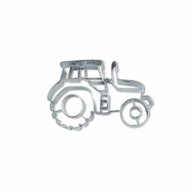 ST&Auml;DTER Ausstechform Pr&auml;ge Traktor Edelstahl 7.5 cm, Edelstahl