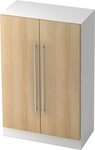 HAMMERBACHER Aktenschrank Schrank Solid 3OH BxTxH 80x42x127cm Griff RE...