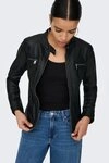 ONLY Lederimitatjacke ONLBANDIT &ndash; Bikerjacke mit figurbetonter Form und