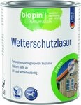 Bio Pin Wetterschutzfarbe Biopin Wetterschutzlasur 750 ml farblos