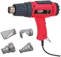 KS Tools Hei&szlig;luftgebl&auml;se Hei&szlig;luft-Ger&auml;t Satz inkl. 4 Aufs&auml;tze 960.1190