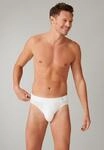 Rioslip SCHIESSER "Long Life Soft", Herren, Gr. 4, wei&szlig; (100, wei&szlig;), Single Jersey,