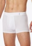 Boxershorts SCHIESSER "Long Life Soft", Herren, Gr. 4, wei&szlig; (100, wei&szlig;), Single