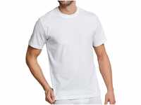 Schiesser T-Shirt (2-tlg) mit Rundhals-Ausschnitt