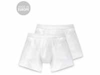 Schiesser Boxershorts Cotton Essentials Authentic (Packung, 2-St) Herren Shorts im