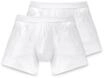 Retro Pants SCHIESSER "Authentic", Herren, Gr. 4 (S), wei&szlig; (100, wei&szlig;), Single