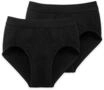 Slip SCHIESSER "Authentic", Herren, Gr. 4 (S), schwarz (000, schwarz), Single Jersey,