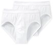 Schiesser Slip Authentic (2er-Pack) mit Eingriff