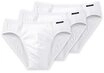 Schiesser Minislip Essentials (3er-Pack) mit kleinem Logo am Bund