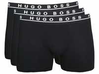BOSS Boxershorts 3x Hugo Boss Boxer Brief Cotton Stretch (3-St., 3er-Pack) eng
