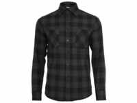 URBAN CLASSICS T-Shirt Urban Classics Herren Checked Flanell Shirt (1-tlg)