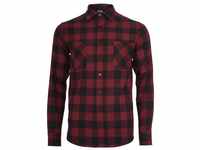URBAN CLASSICS T-Shirt Urban Classics Herren Checked Flanell Shirt (1-tlg),...