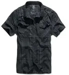 Brandit Kurzarmhemd Roadstar Shirt Short Sleeve schwarz L
