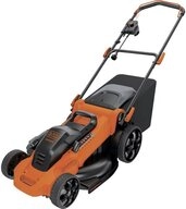 Black + Decker Akkurasenm&auml;her Elektro Rasenm&auml;her mit Schnitth&ouml;henverstellung,