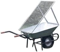 BRISTA Gartensieb, Streckmetall f. Schiebkarre Maschenweite 17 x 40 mm Gr&ouml;&szlig;e 1000 x