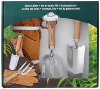 esschert design Gartenpflege-Set 3er Set Gartenset Blumenkelle Handgabel