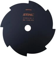 STIHL Motorsensenmesser Grasschneideblatt 230-8, 4001 713 3803, 230 mm Durchmesser