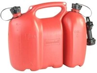h&uuml;nersdorff Kanister H&uuml;nersdorff Doppelkanister PROFI 6+3 L, HD-PE rot, mit