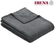 Wohndecke Uni Fleecedecke Olbia, IBENA, einfarbig schick, Kuscheldecke