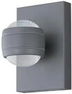 EGLO LED Wandleuchte Sesimba, Leuchtmittel inklusive, LED Wandlampe innen Stahl