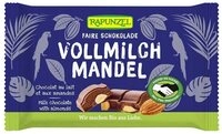 Rapunzel Schokolade Vollmilch-Schokolade - ganze Mandeln 100g