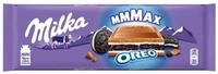 MILKA Schokolade, Milka Mmmax OREO Alpenmilch Milchcreme und Oreo Keks XXL Tafel 300g