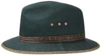 Stetson Fischerhut Baumwoll Traveller mit Lederimitat
