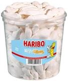 HARIBO S&uuml;&szlig;igkeit, Haribo Schaumzucker Weisse M&auml;use mit Saftorangen Geschmack 1050g