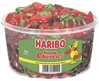 HARIBO S&uuml;&szlig;igkeit Happy Cherries, Fruchtgummi, 150 St&uuml;ck