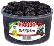 HARIBO S&uuml;&szlig;igkeit, Haribo Lakritz Schnecken 150 Lakritzschnecken w&uuml;rzig frisch