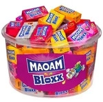 MAOAM S&uuml;&szlig;igkeit, Maoam Bloxx 50 einzeln gewickelte Kaubonbons 6fach sortiert 1100g