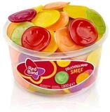 Red Band S&uuml;&szlig;igkeit, Red Band Smile Fruchtgummi Smileys Gesichter 5fach...